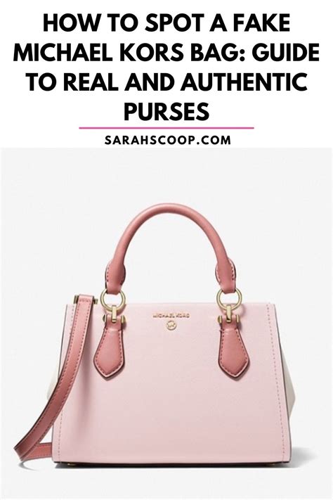 how to know if a michael kors purse is fake|authentic michael kors purse.